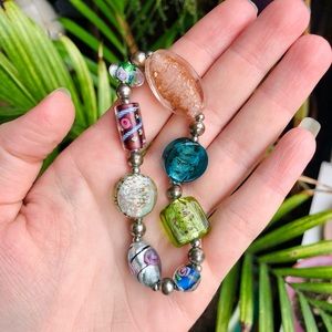 Glass Beaded Bracelet